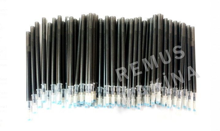 isi ve utu ile ucan kalem ici refil kalem 100adet siyah